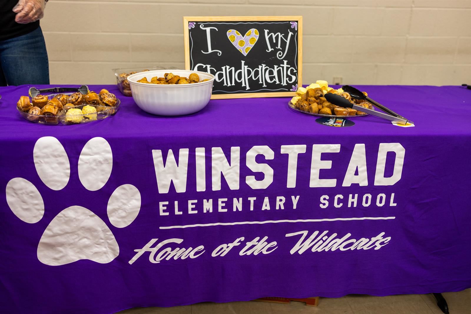 Winstead Table for Grandparents day